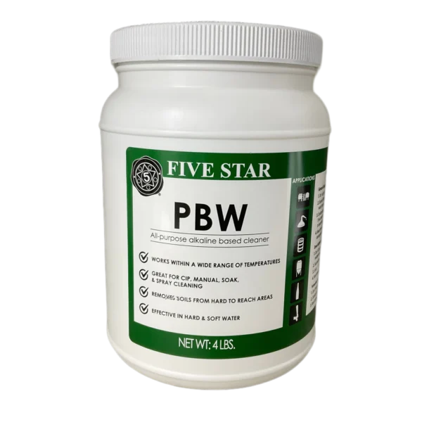 PBW Powder Cleaner by Five Star - 4 lbs.